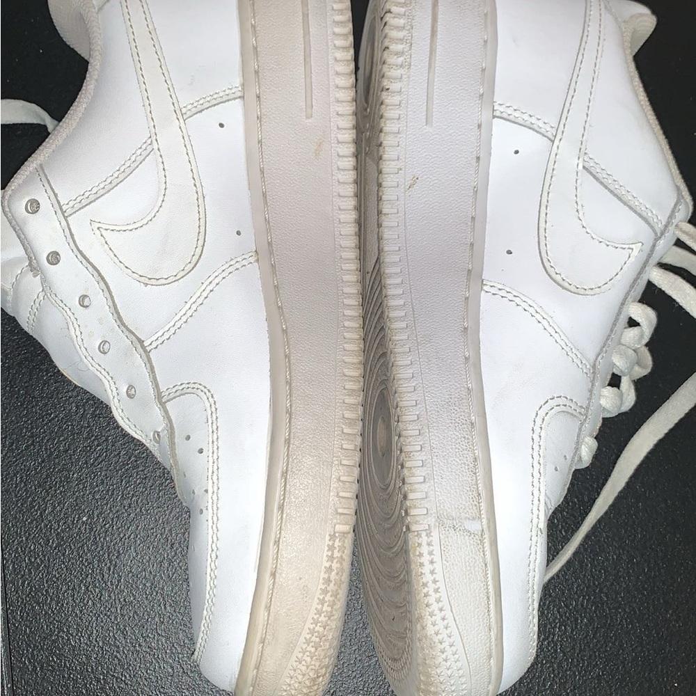 Nike White High-Top Sneakers - Classic Leather